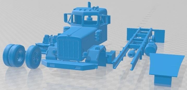 Peterbilt 353 1982 Printable Truck