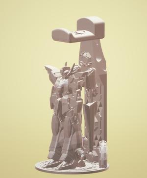 Gundam xm-07g Vigna Zirah Headphonestand