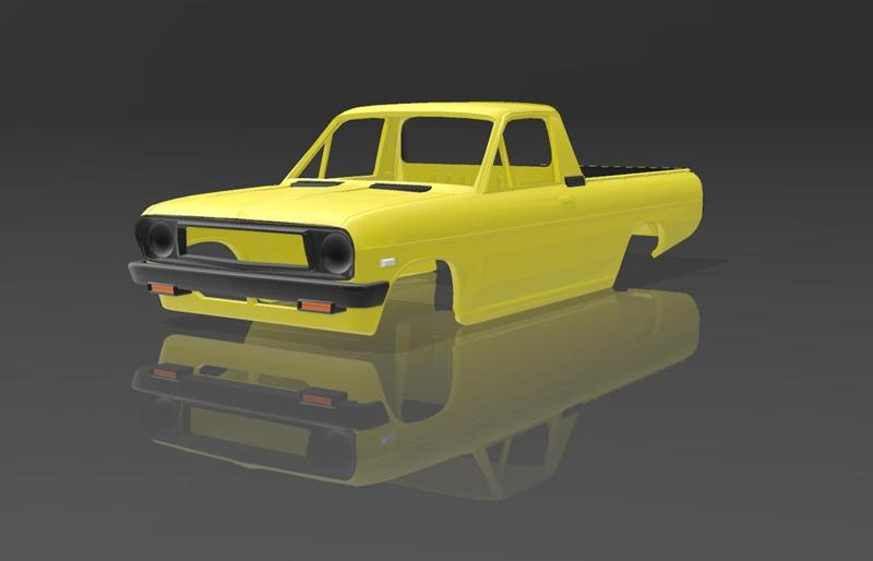 Nissan Datsun 1400 1200 Truck 1971 1:24 & 1:25 SCALE