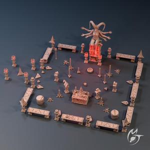 Cultist Chamber Objects & Props