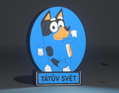 LightBox Bandit (Bluey) - TÁTŮV SVĚT