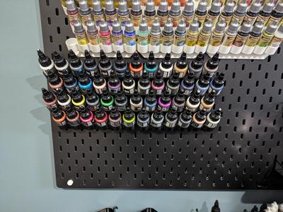 Skadis Paint Bottle Holders - Pro Acryl