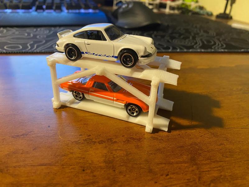 Stackable HotWheels Car lift