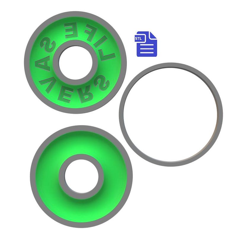 Life Saver Bath Bomb Mold