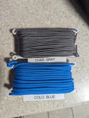 Paracord Spool w/ Tag For Storage