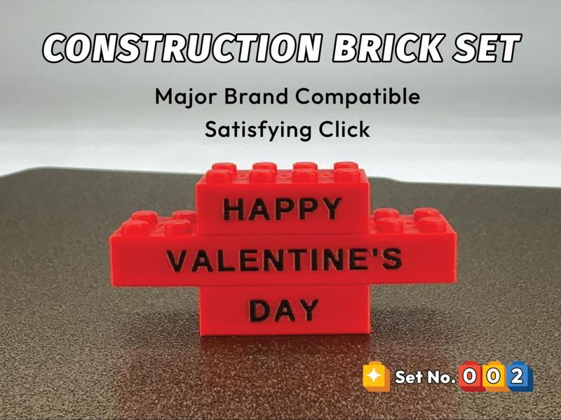 Starblocks Happy Valentines Day Message Blocks
