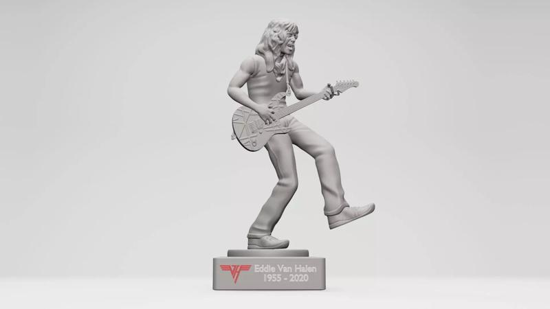 Eddie Van Halen - 3Dprintable
