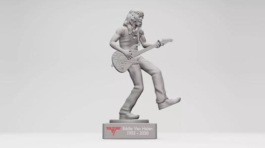 Eddie Van Halen - 3Dprintable