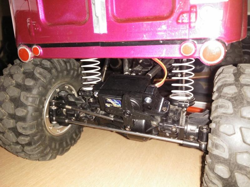 Tamiya CR-01 Crawler servo mount