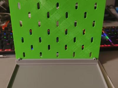 Desktop Storage Pegboard