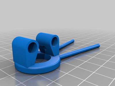 antenna mount and ledholder for Dquad xt190