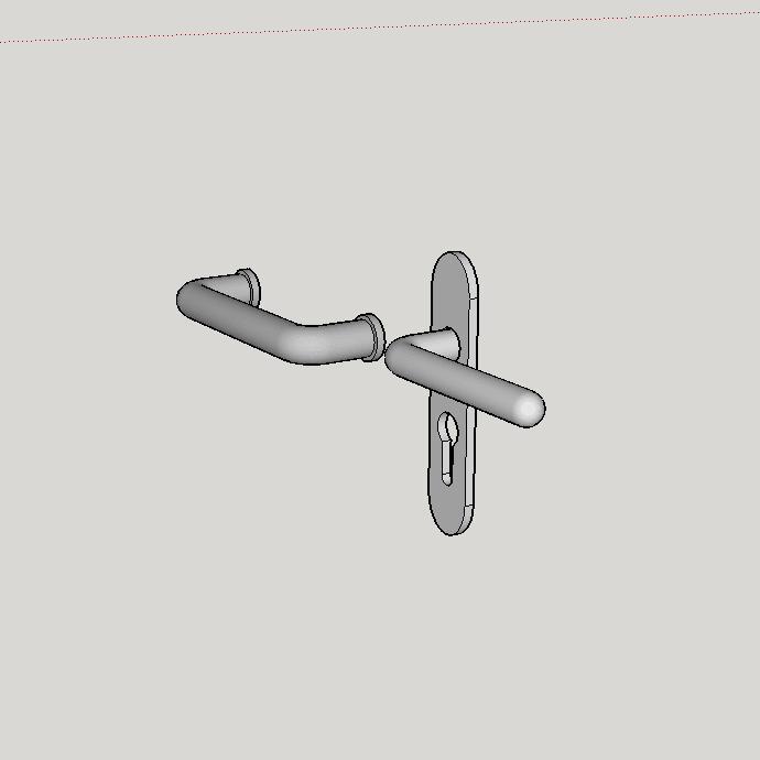 2 model of entry handle