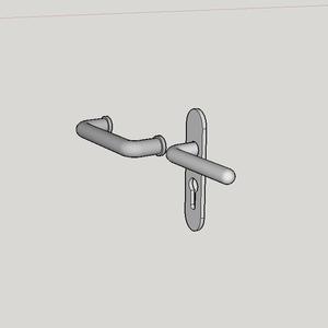 2 model of entry handle
