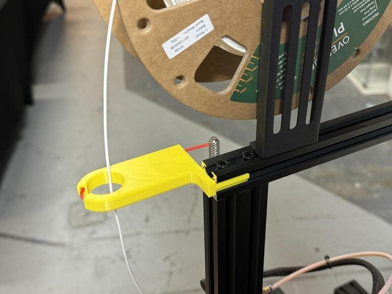 Ender Top Bar Filament Guide