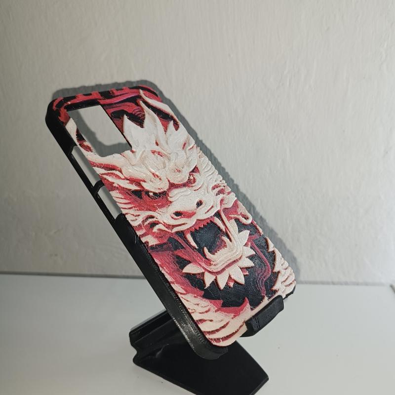 Personalized Dragon Lithograph Redmi Note 12S Case with Dragon Lithography