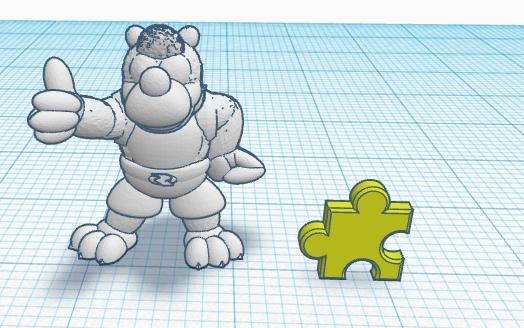 Banjo with jiggy figurine