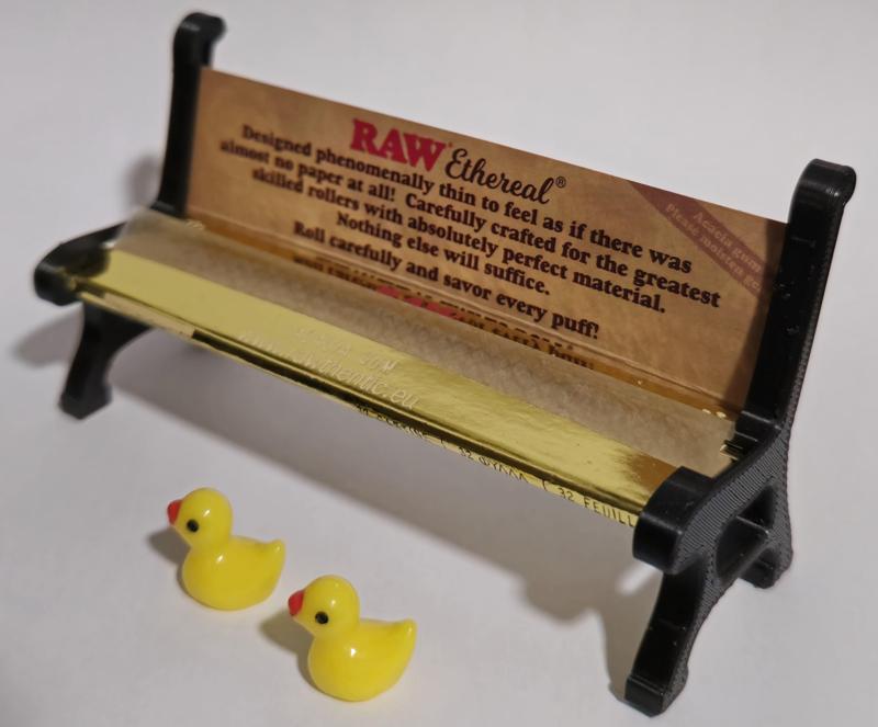Rolling Paper Benches - Designed for RAW Papers