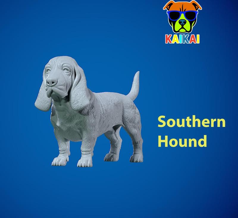 Southern Hound DOG model - decor - 3D print