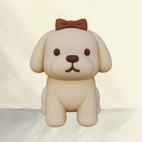 Figura perro maltés