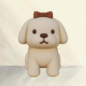 Figura perro maltés