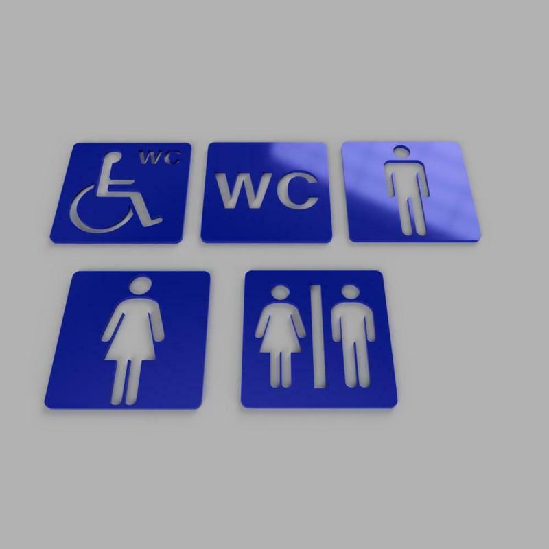 BATHROOM SIGNS