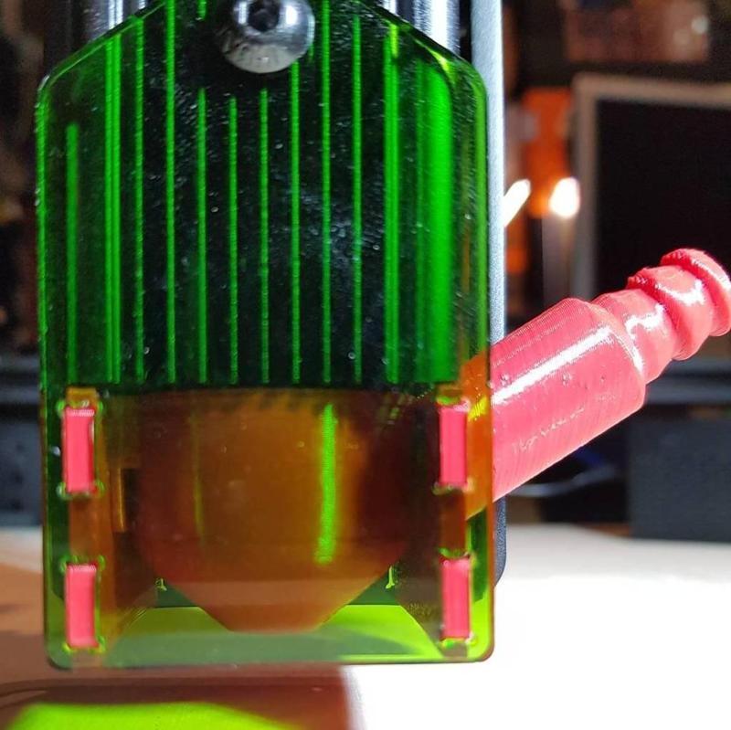 Atomstack A5 Laser air assist, tube support, tool holder