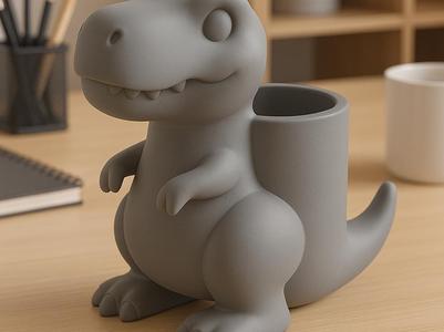 Dino Pencil Holder
