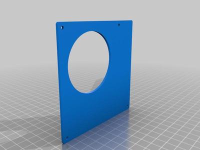 OctoPi case with relay and 6mm fan cutoff