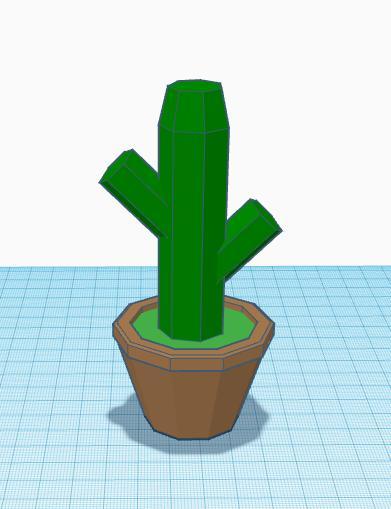 Low Poly Cactus