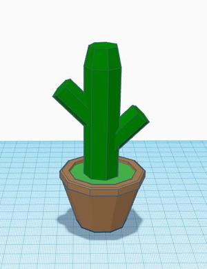 Low Poly Cactus