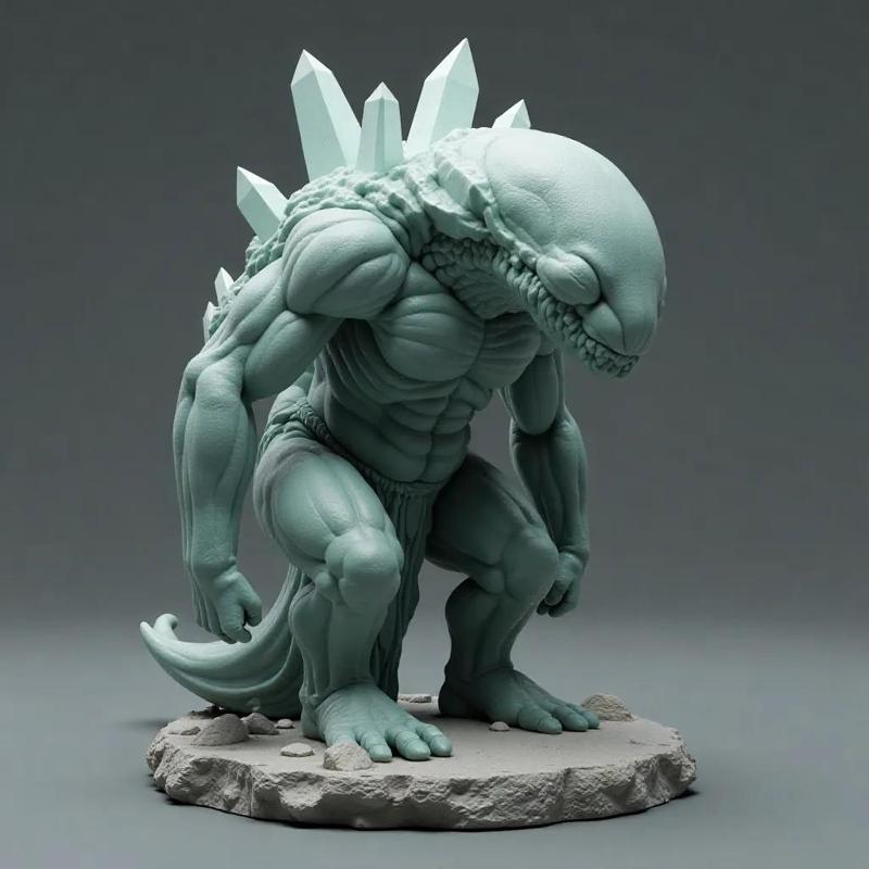 Baby Godzilla Bust 🐲🍼