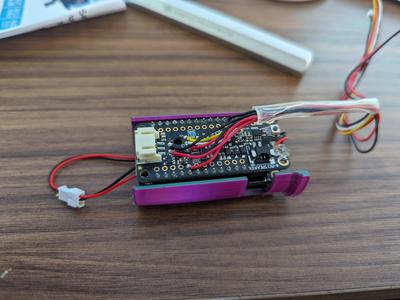 Adafruit Light Saber PCB Holder for old version