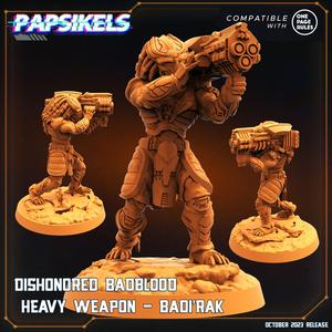 DISHONORED BADBLOOD HEAVY WEAPON BADIRAK