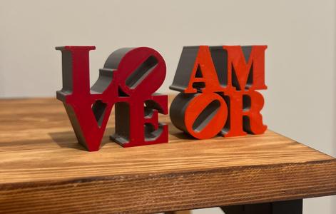 Philly AMOR Sculpture