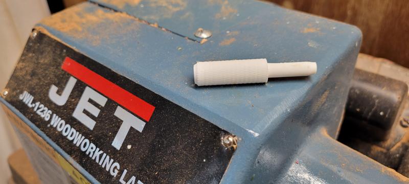 Wood Lathe Index pin