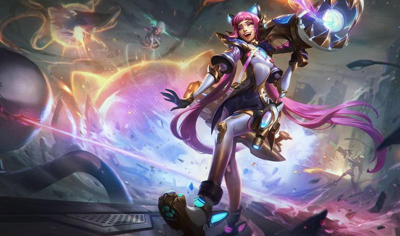 Prestige Battle Cat Jinx - 12 Variant Print Pack (League of Legends)