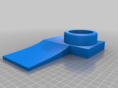 Rear vent duct cover for Creality LD-002R