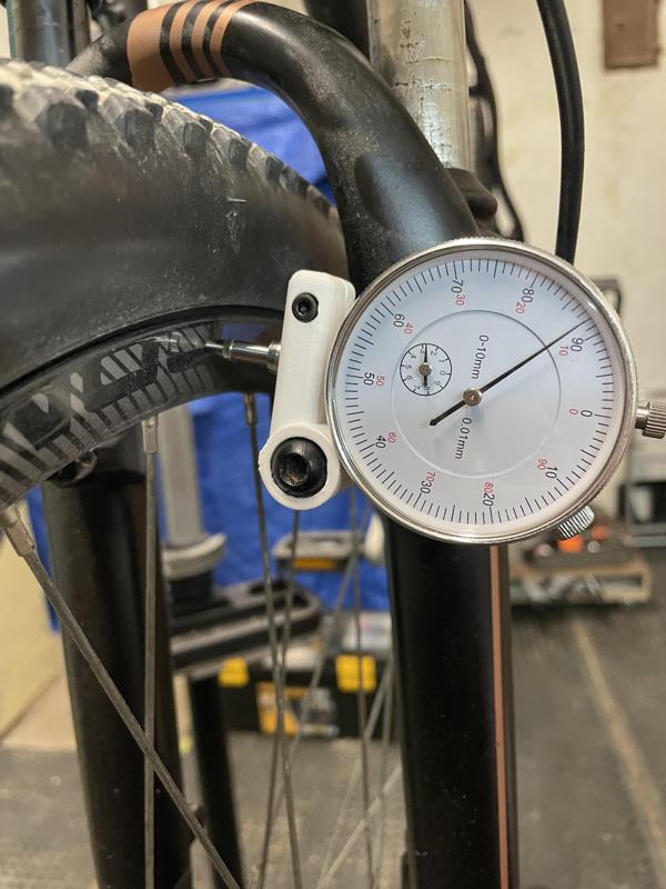 Truing Aid with Diameter