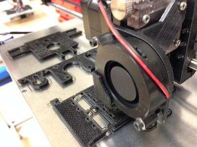 E3D Titan layer fan holder