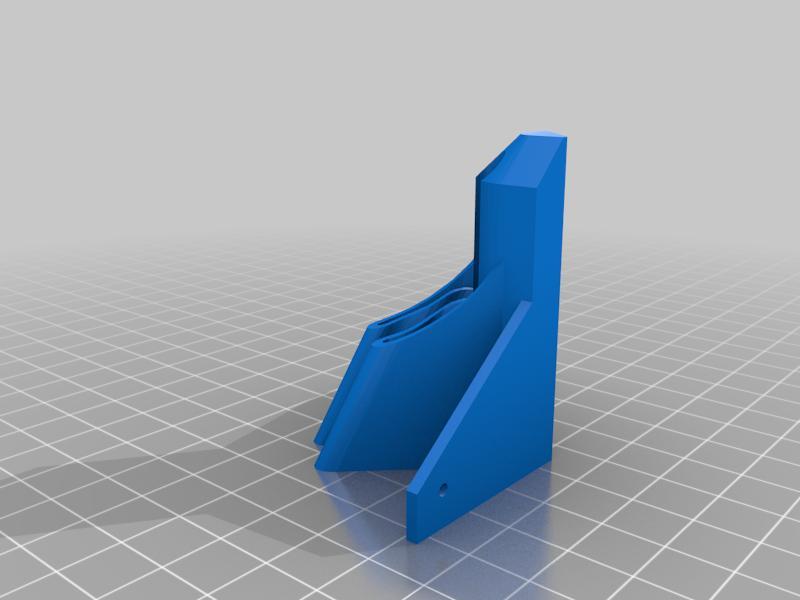 Rift corner mount with relief