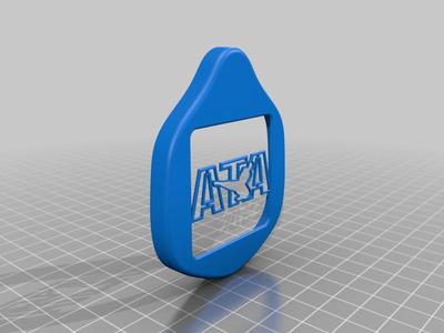 ATA Martial Arts Face Plate for Montana Mask