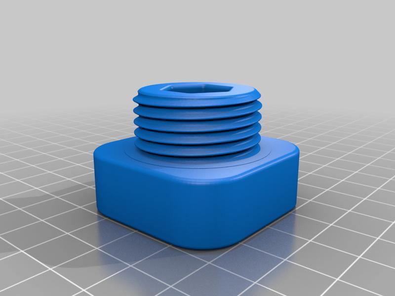 Creality Ball Bearing Spool holder improved Nut and Bolt