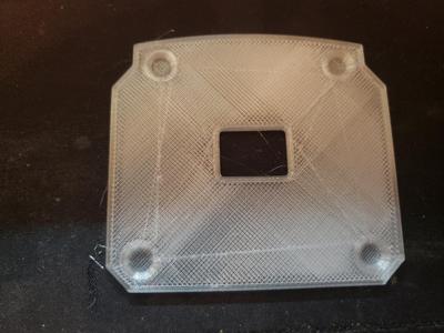 Yaesu FT-3DR non slip docking base plate