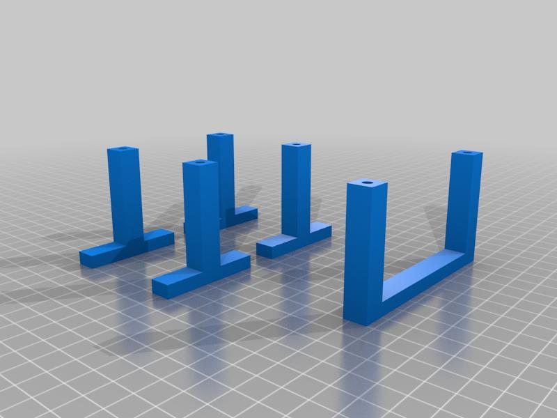 Pillars and beam set, in N size