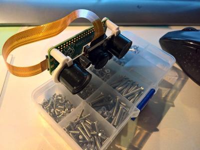 Pi Zero No-IR Cam Clamp