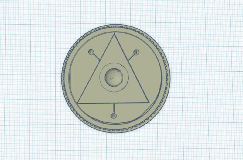 Omega Ranger Morpher Power Coin from Boom Studios