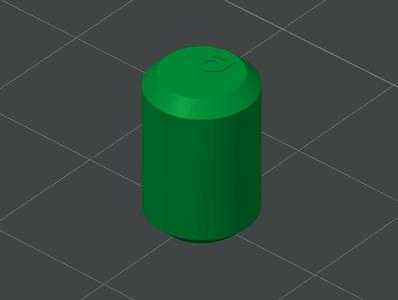 Miniature Soda Can