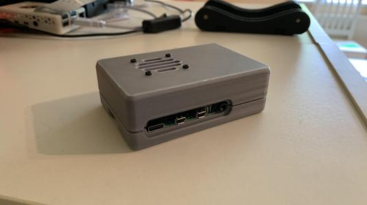 RPi4B Snap-Fit Case w/ 30mm Fan
