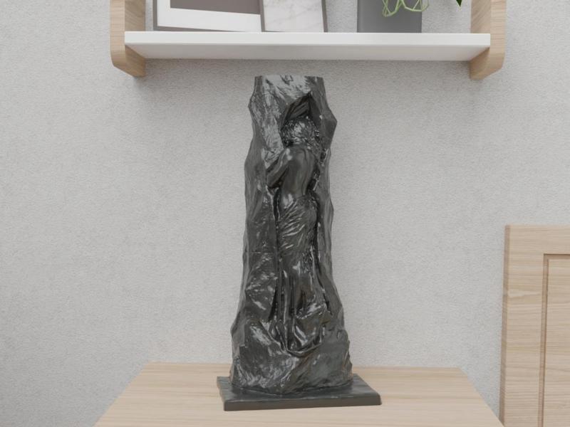 Woman Stone Decorative Sculpture