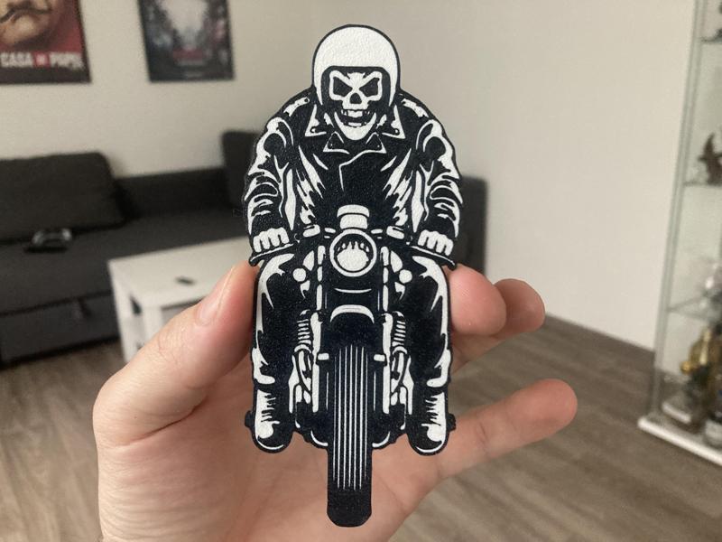 Biker sign